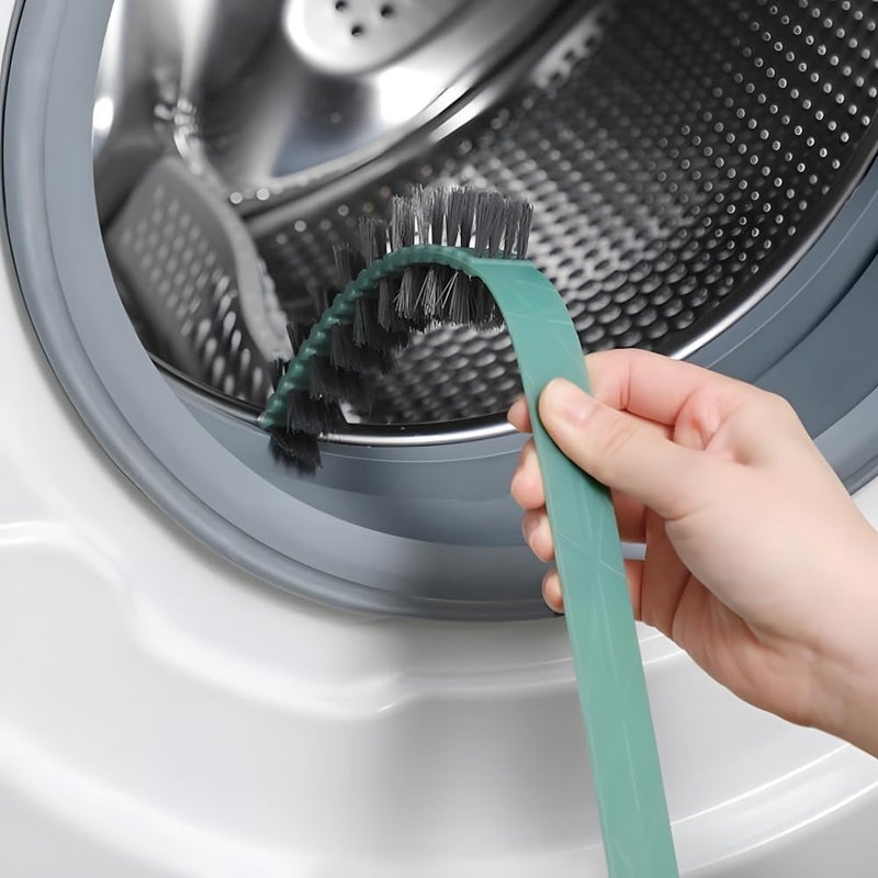 CORSTAE 3 Pack Washing Machine Cleaning Brush - Deep Cleaning Tool for Washing Machine Drums, 0.8 * 23.6in, Durable & Flexible 360° Nylon Bristles for Effective Corners - Image 1
